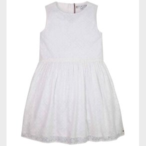 Tommy Hilfiger Kjole - Monogram - Hvid