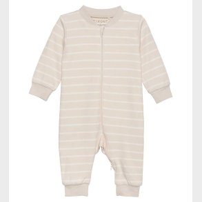 Fixoni Natdragt - Oatmeal Stribet