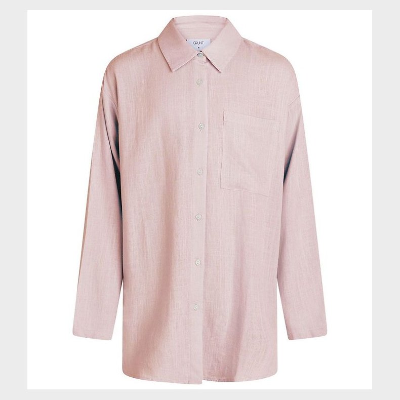 Grunt Skjorte - Latti - Light Red