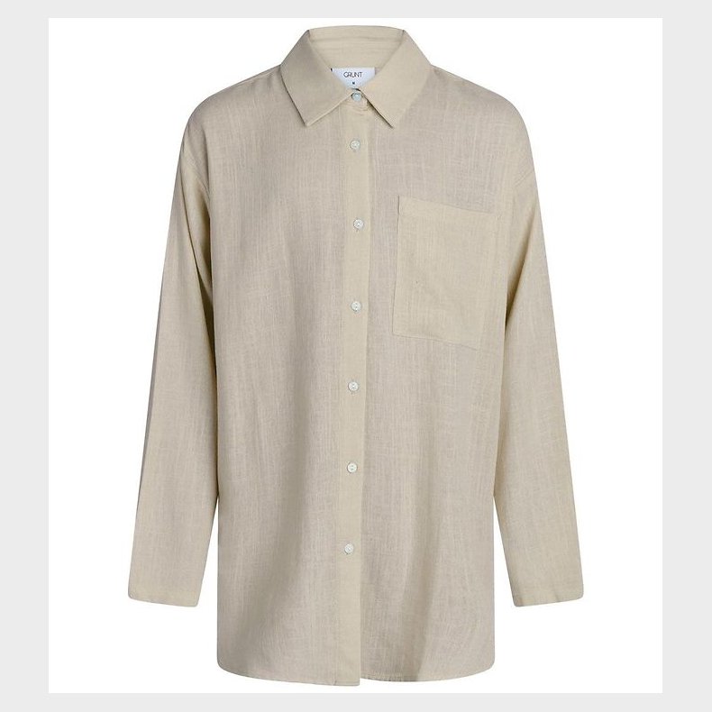 Grunt Skjorte - Latti - Sand