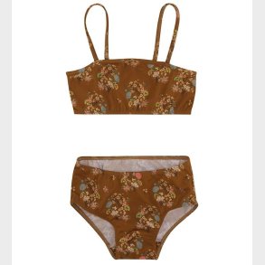 Christina Rohde Bikini - Brun m. Blomster