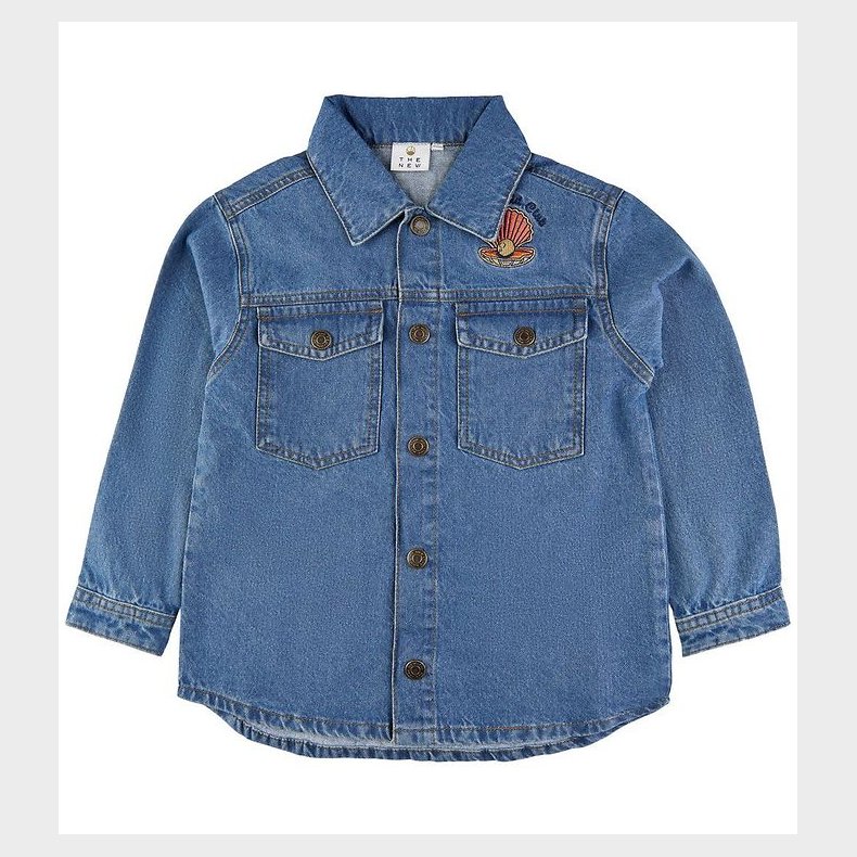 The New Skjorte - Denim - TnGemini - Light Blue