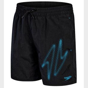 Speedo Badeshorts - Hyper Boom Logo - Sort/Bl