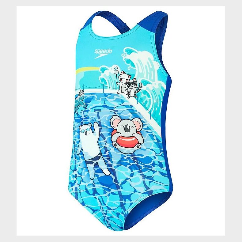 Speedo Badedragt - Digital Printed - Bl