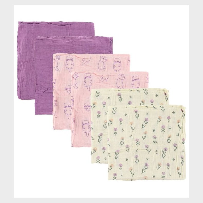 Pippi Stofbleer - 6-Pak - 65x65 cm - Orkide