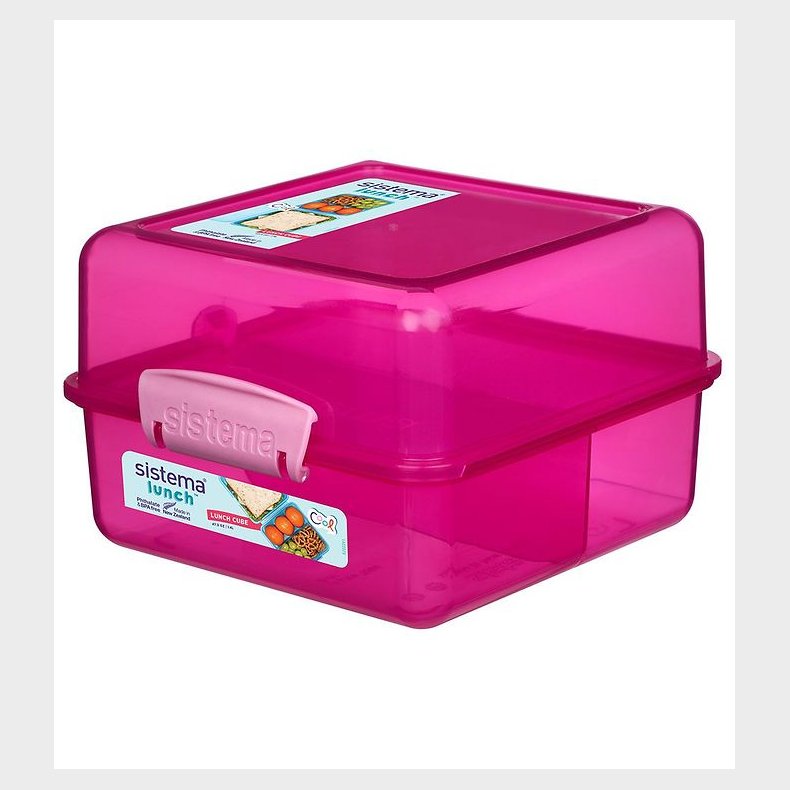 Sistema Madkasse - Lunch Cube - 1,4 l - Pink