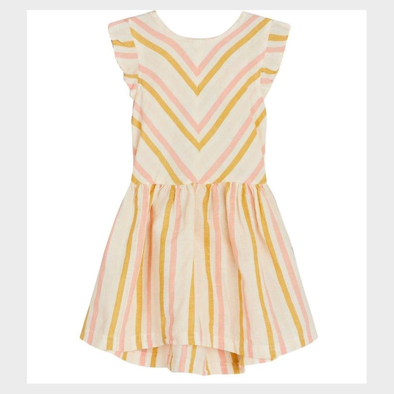 Hust and Claire Kjole - Ketti - Hvid m. Striber