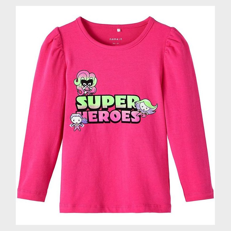 Name It Bluse - NmfFatima Marvel - Pink Yarrow