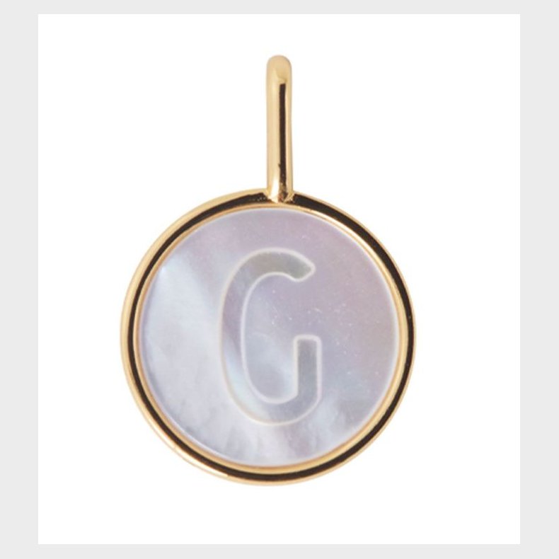 Design Letters Vedhng Til Halskde - G - Pearl Gold