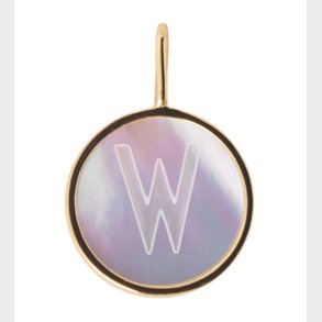 Design Letters Vedhng Til Halskde - W - Pearl Gold