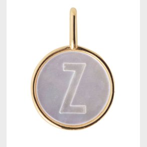 Design Letters Vedhng Til Halskde - Z - Pearl Gold