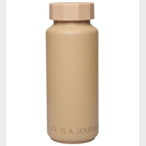Design Letters Termoflaske - 500 ml - Beige