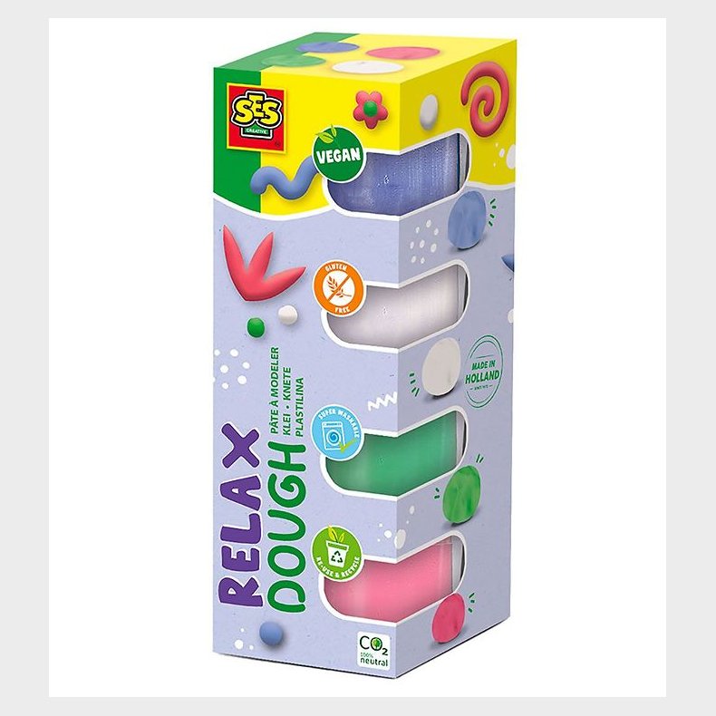 SES Creative Modellervoks - 4x90 g - Relax