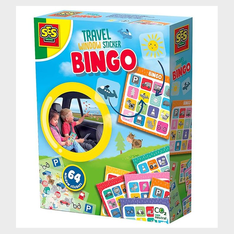 SES Creative Spil - Bingo Til Bilturen