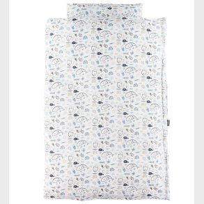 Nrgaard Madsens Sengetj - Junior - Hvid m. Fisk