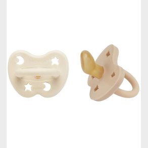 Hevea Sutter - 3-36 mdr - 2-Pak - Naturgummi - Milky White & San