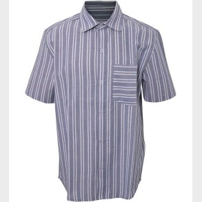 Hound Skjorte - Deep Blue/White Striped