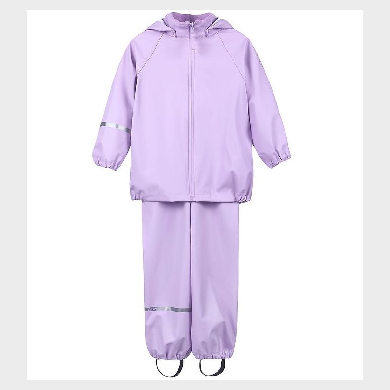 CeLaVi Regnt�j m. Seler - Recycled PU - Purple Rose