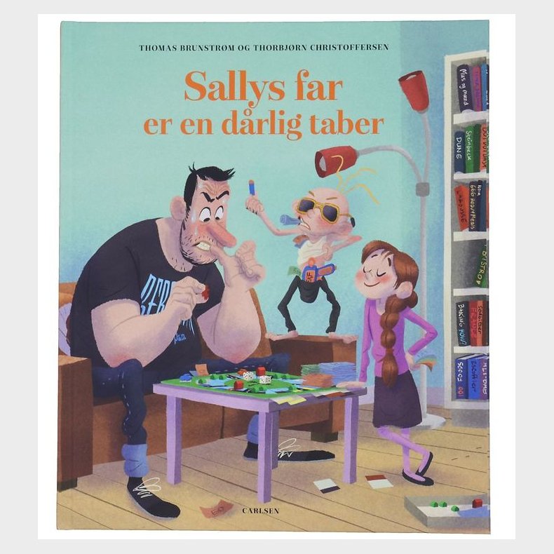 Forlaget Carlsen Bog - Sallys Far Er En D�rlig Taber