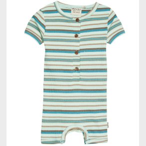 Minymo Sommerdragt - Rib - Pastel Blue