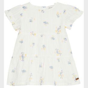 Minymo Kjole - Snow White m. Blomster