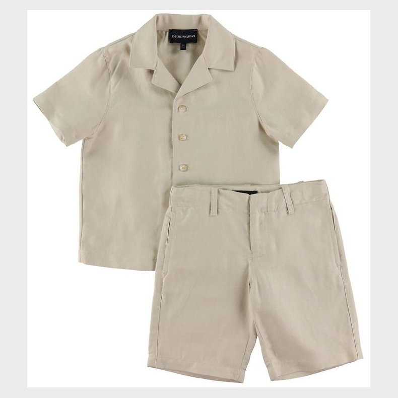 Emporio Armani St - Skjorte/Shorts - Beige