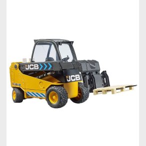 Bruder Arbejdsmaskine - JCB Gaffeltruck m. Palle - 02512