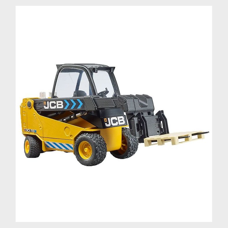 Bruder Arbejdsmaskine - JCB Gaffeltruck m. Palle - 02512