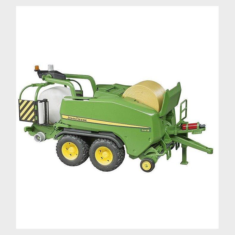 Bruder Arbejdsmaskine - John Deere C441R Rundballepresser - 0203