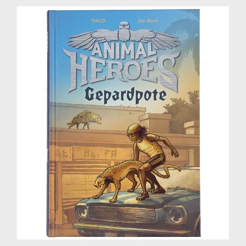 Gads Forlag Bog - Animal Heroes - Gepardpote - Dansk