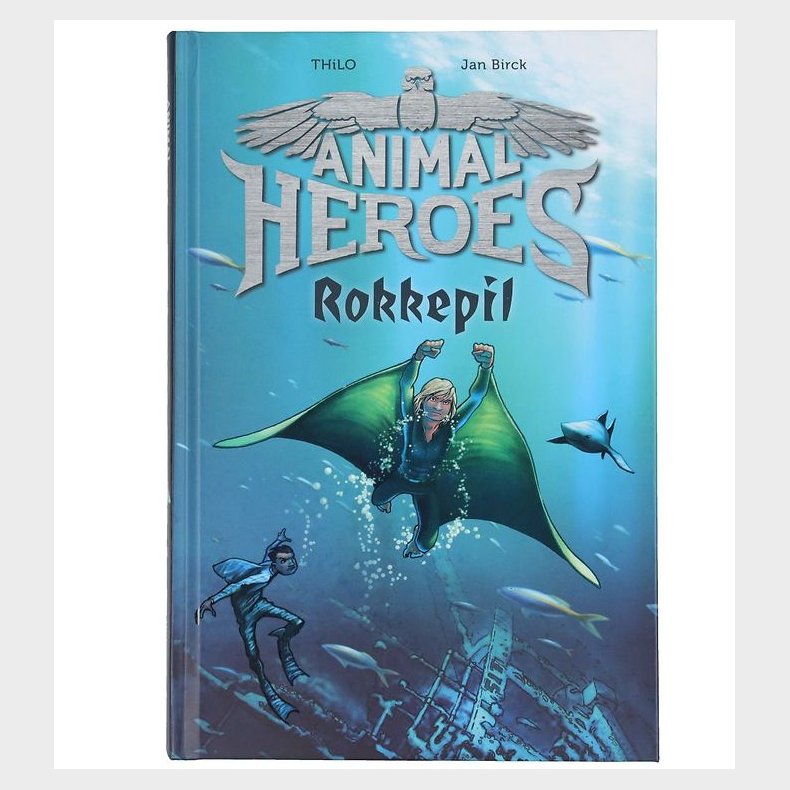 Gads Forlag Bog - Animal Heroes - Rokkepil - Dansk