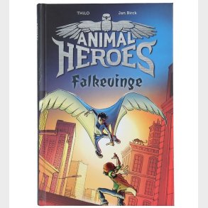 Gads Forlag Bog - Animal Heroes - Falkevinge - Dansk