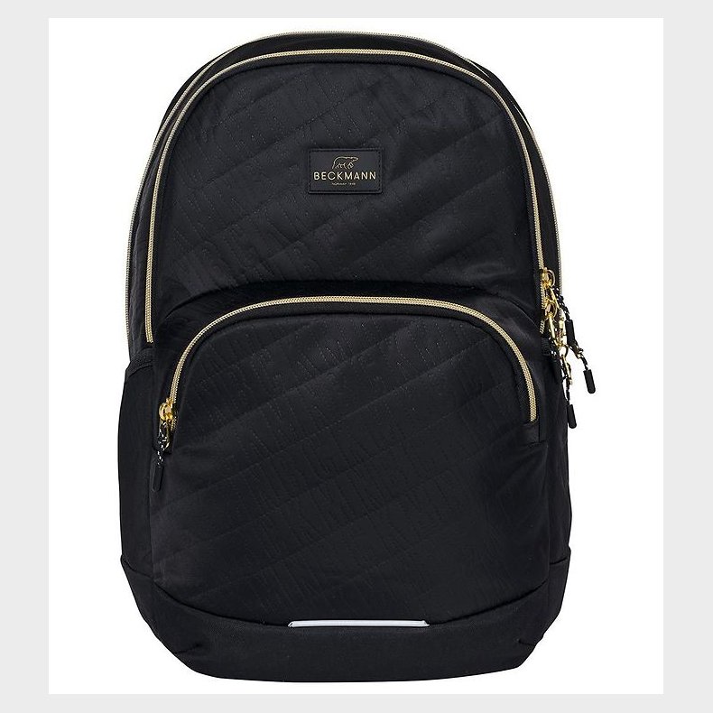 Beckmann Skoletaske - Sport Junior - Black Gold