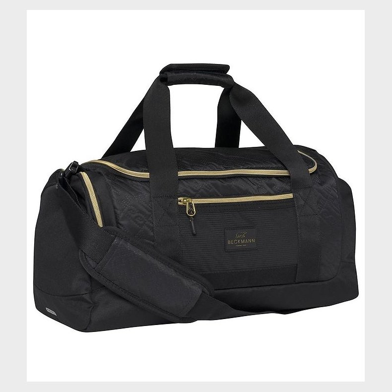 Beckmann Sportstaske - Sort/Guld