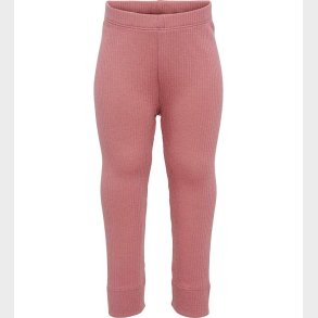 Hummel Leggings - hmlRene Tights - Rib - Mesa Rose
