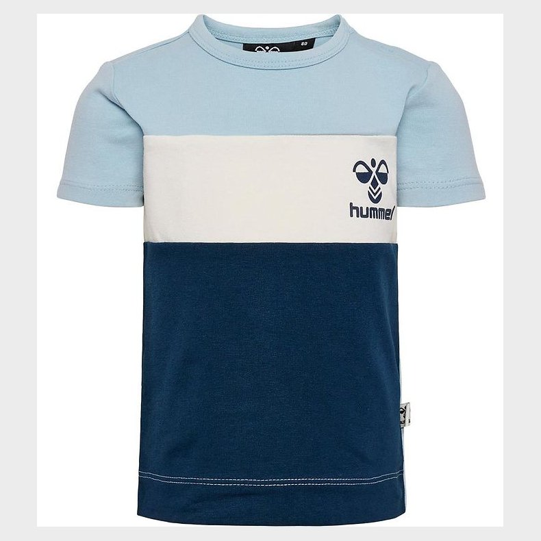 Hummel T-shirt - hmlAzur Block - Celestial Blue