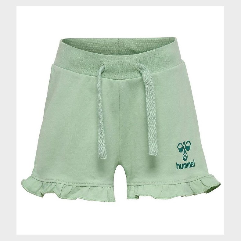 Hummel Shorts - hmlTalya Ruffle - Silt Green