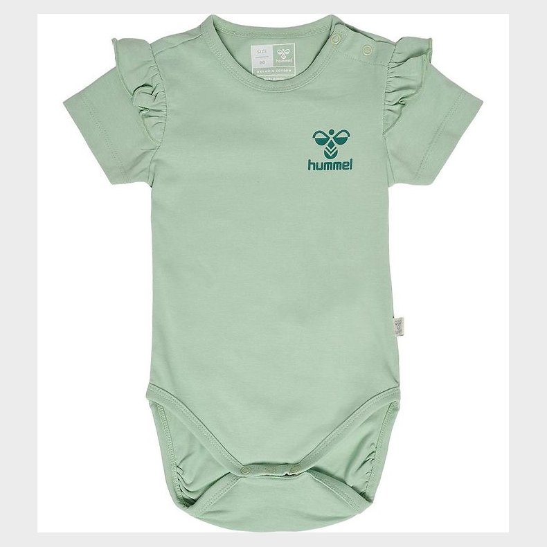 Hummel Body k/ - hmlTalya Ruffle - Silt Green