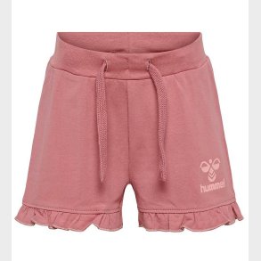 Hummel Shorts - hmlTalya Ruffle - Mesa Rose