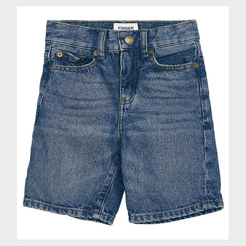 Finger In The Nose Denimhorts - Edward - Medium Blue