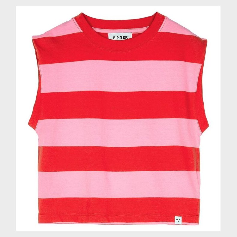 Finger In The Nose T-shirt - Hana - Watermelon Stripes