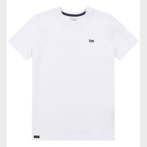 Lee T-shirt - Badge - Bright White