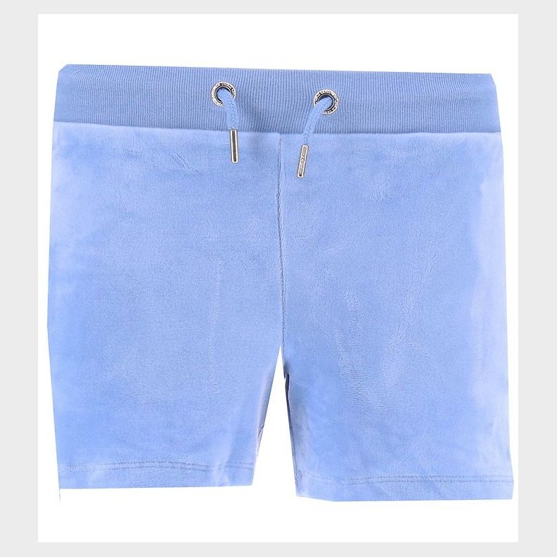 Juicy Couture Shorts - Velour - Della Robbia Blue