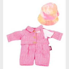 Gtz Dukketj - 30-33 cm - Pink-Stribet