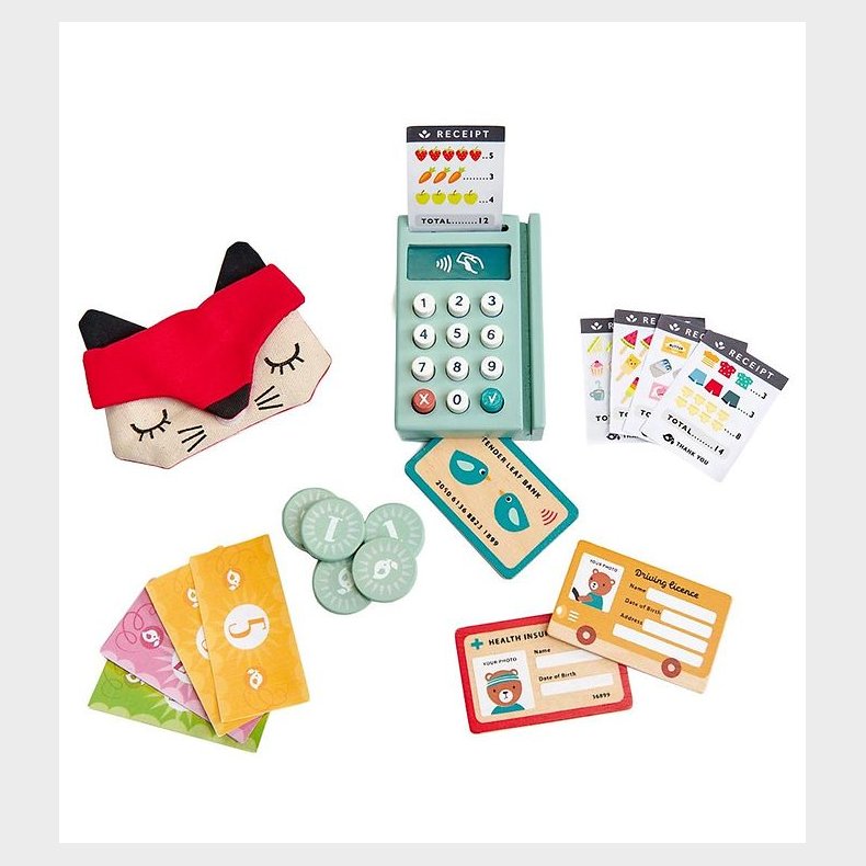 Tender Leaf Tr�leget�j - Kreditkort Terminal - 21 Dele