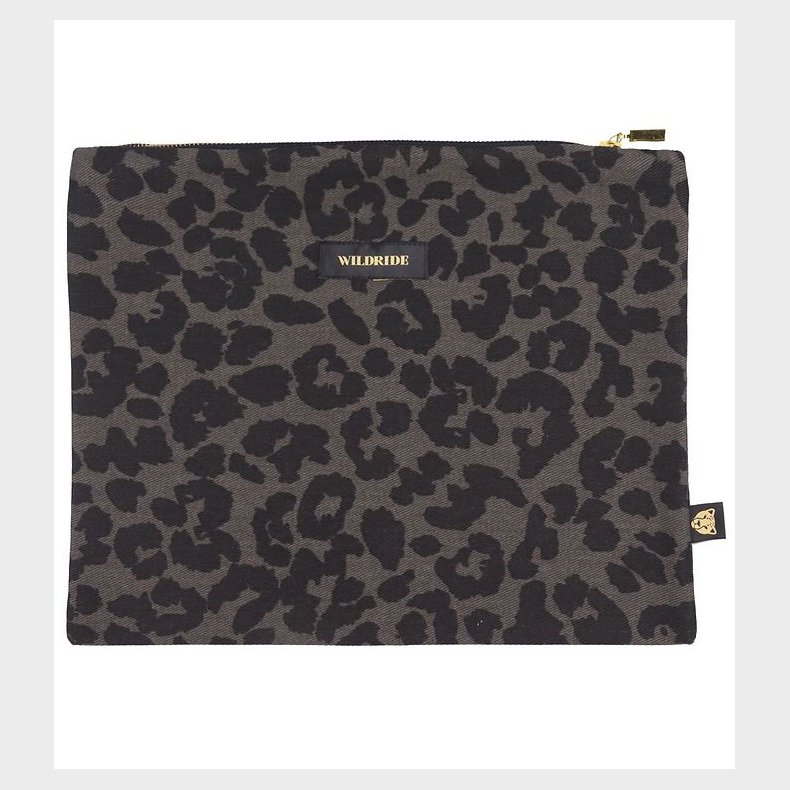 Wildride Taske - 35x27 cm. - Grey Leopard