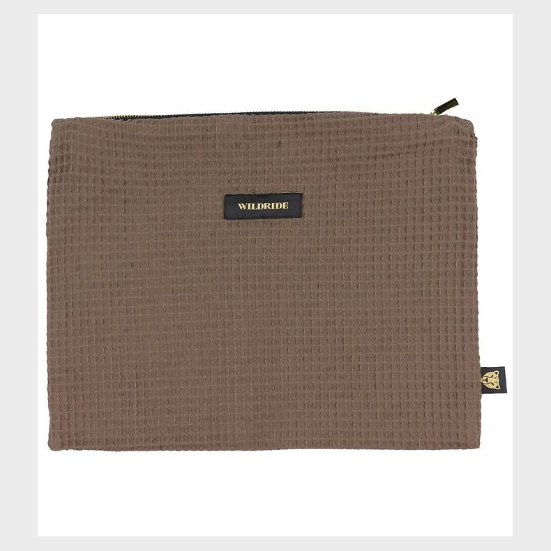 Wildride Taske - Pouch - 35x27 cm. - Waffle Brown