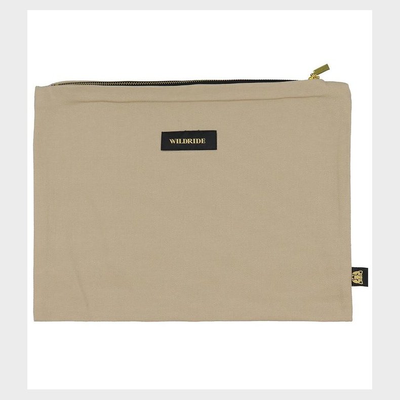 Wildride Taske - Pouch - 35x27 cm. - Beige
