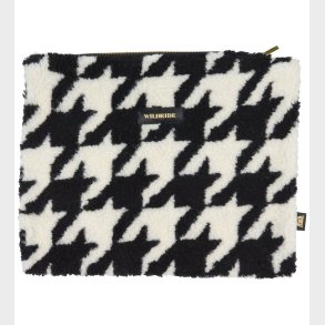 Wildride Taske - Pouch - 35x27 cm. - Teddy Houndstooth