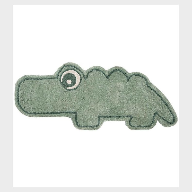 Done By Deer Gulvt�ppe - 110x46 cm - Croco Green